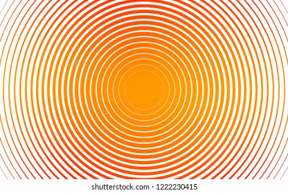 Light Orange vector cover with spots. Blurred decorative design in abstract style with bubbles. Design for posters, banners.