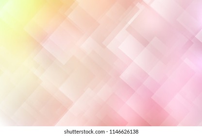 Light Orange vector cover with stright stripes. Decorative shining illustration with lines on abstract template. Best design for your ad, poster, banner.