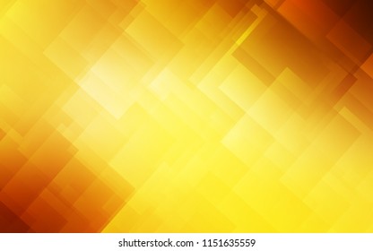 Light Orange vector cover with stright stripes. Modern geometrical abstract illustration with Lines. The pattern for ad, booklets, leaflets.