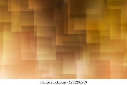 Light Orange vector cover with stright stripes. Lines on blurred abstract background with gradient. Smart design for your business advert.