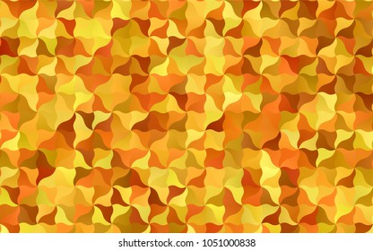 Light Orange vector crooked abstract background. blurred geometric sample with gradient.  The pattern of blurred lines for your business design.