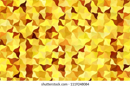 Light Orange vector crooked abstract pattern. An elegant bright illustration with gradient. The pattern of blurred lines for your business design.