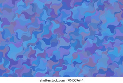 Light Orange vector crooked abstract pattern. Brand-new colored illustration in blurry style with gradient. The elegant pattern can be used as part of a brand book.