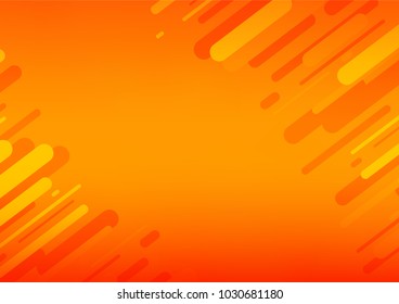 Light Orange vector doodle blurred background. Ethnic elegant natural pattern with gradient. The pattern can be used for coloring books and pages for kids.