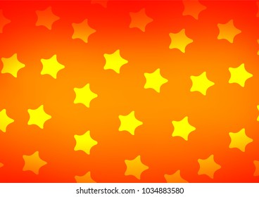 Light Orange vector doodle blurred background. Sketchy hand drawn doodles on blurred background. The pattern can be used for coloring books and pages for kids.