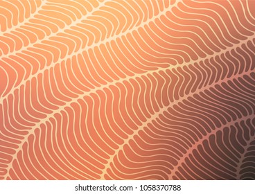 Light Orange vector doodle blurred background. Doodles on blurred abstract background with gradient. A completely new design for your business.