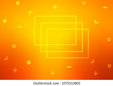 Light Orange vector doodle blurred background. A completely new color illustration in doodle style. A new texture for your design.