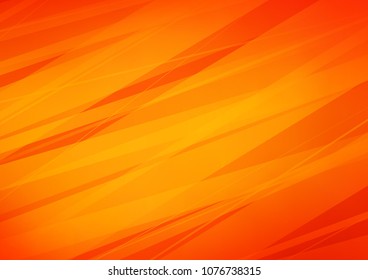 Light Orange vector doodle blurred template. Ethnic elegant natural pattern with gradient. The template can be used as a background for cell phones.