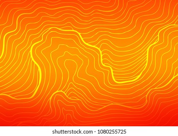 Light Orange vector doodle blurred pattern. Geometric doodle illustration in Origami style with gradient. Brand-new style for your business design.