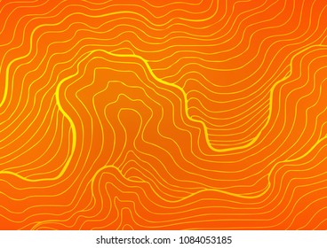 Light Orange vector doodle blurred pattern. Shining colored illustration with doodles in Zen tangle style. The pattern can be used for wallpapers and coloring books.