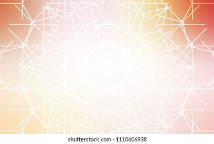 Light Orange vector doodle blurred texture. Sketchy doodles drawn by child on blurred background. The pattern can be used for heads of websites and designs.