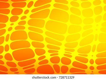Light Orange vector doodle blurred background. Ethnic elegant natural pattern with gradient. The template can be used as a background for cell phones.