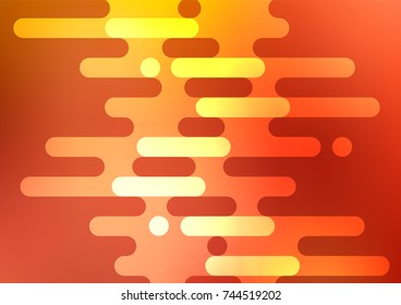 Light Orange vector doodle blurred background. A completely new color illustration in doodle style. The completely new template can be used for your brand book.