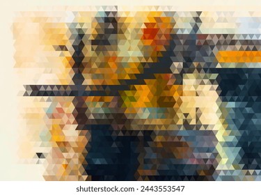 Light Orange vector elegant pattern with flowers. Creative illustration in blurred style with flowers. Colorful pattern for kid's books.
