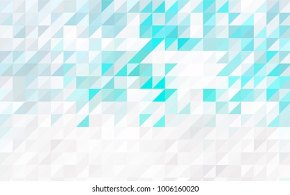 Light Orange vector geometric simple minimalistic background, which consist of triangles on white background. Triangular pattern with gradient for your business design. 