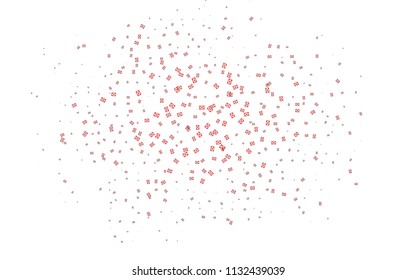 Light Orange vector geometric simple minimalistic background, which consist of triangles on white background. Triangular pattern with gradient for your business design. 