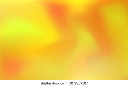 Light Orange vector glossy abstract backdrop. Modern geometrical abstract illustration with gradient. Brand-new design for your business.