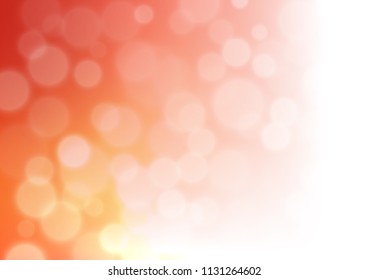 Light Orange vector glossy abstract background. Glitter abstract illustration with an elegant design. A new texture for your design.