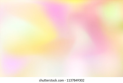 Light Orange vector glossy abstract backdrop. Glitter abstract illustration with an elegant design. The best blurred design for your business.