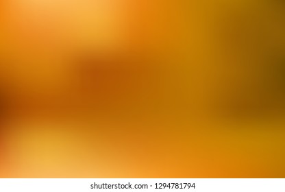 Light Orange vector glossy abstract backdrop. New colored illustration in blur style with gradient. New way of your design.