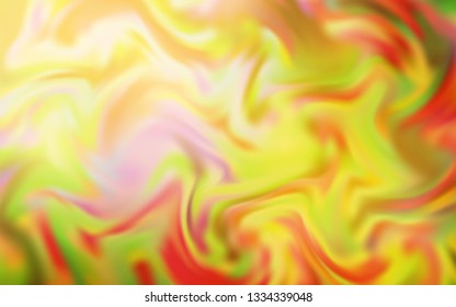 Light Orange vector glossy abstract layout. Modern abstract illustration with gradient. New way of your design.