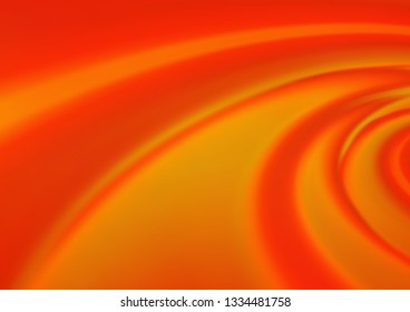 Light Orange vector glossy abstract template. Shining colorful illustration in a Brand new style. The background for your creative designs.