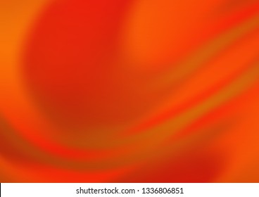 Light Orange vector glossy abstract background. Shining colorful illustration in a Brand new style. The blurred design can be used for your web site.