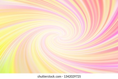 Light Orange vector glossy abstract layout. New colored illustration in blur style with gradient. New way of your design.