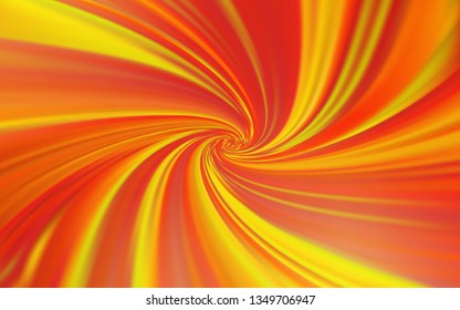 Light Orange vector glossy abstract layout. Abstract colorful illustration with gradient. Background for designs.