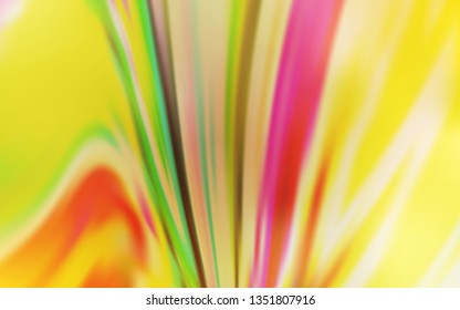Light Orange vector glossy abstract backdrop. Modern abstract illustration with gradient. Elegant background for a brand book.