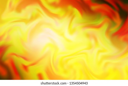 Light Orange vector glossy abstract backdrop. New colored illustration in blur style with gradient. Completely new design for your business.