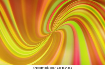 Light Orange vector glossy abstract background. New colored illustration in blur style with gradient. Elegant background for a brand book.
