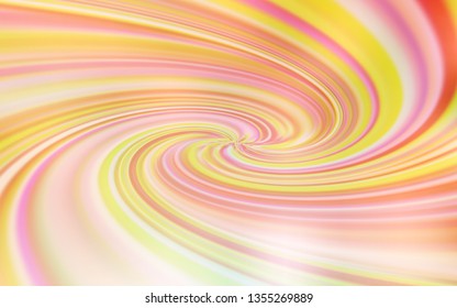 Light Orange vector glossy abstract layout. Shining colored illustration in smart style. The best blurred design for your business.