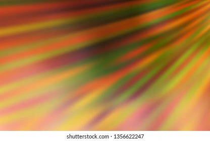 Light Orange vector glossy abstract backdrop. New colored illustration in blur style with gradient. New style design for your brand book.