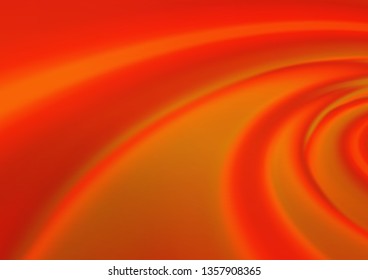 Light Orange vector glossy abstract template. A vague abstract illustration with gradient. A new texture for your design.