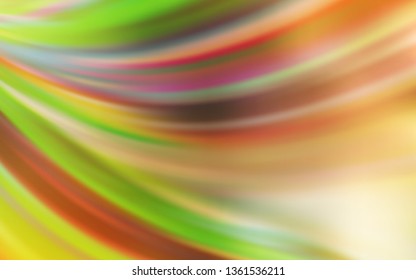 Light Orange vector glossy abstract layout. Modern abstract illustration with gradient. New way of your design.