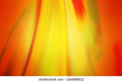 Light Orange vector glossy abstract background. An elegant bright illustration with gradient. New style for your business design.