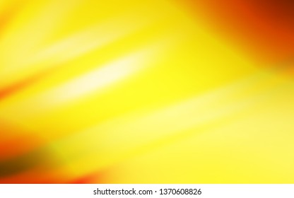 Light Orange vector glossy abstract backdrop. An elegant bright illustration with gradient. Background for a cell phone.