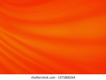 Light Orange vector glossy abstract background. Colorful abstract illustration with gradient. Brand new design for your business.