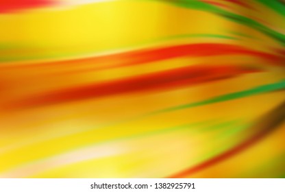 Light Orange vector glossy abstract backdrop. Colorful illustration in abstract style with gradient. The best blurred design for your business.