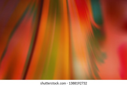 Light Orange vector glossy abstract layout. An elegant bright illustration with gradient. Background for designs.