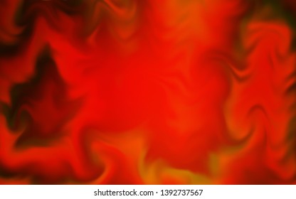 Light Orange vector glossy abstract layout. Abstract colorful illustration with gradient. Elegant background for a brand book.