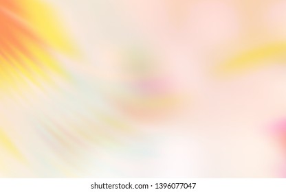 Light Orange vector glossy abstract layout. Shining colored illustration in smart style. Elegant background for a brand book.