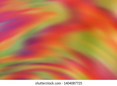 Light Orange vector glossy abstract backdrop. Modern abstract illustration with gradient. New way of your design.