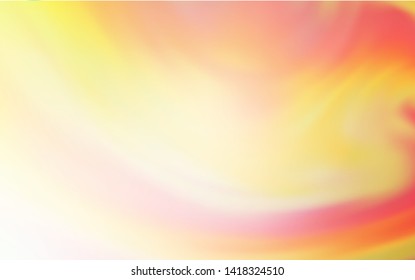 Light Orange vector glossy abstract background. Creative illustration in halftone style with gradient. Background for a cell phone.