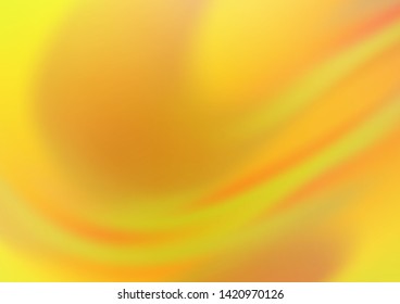 Light Orange vector glossy abstract background. A vague abstract illustration with gradient. The template for backgrounds of cell phones.