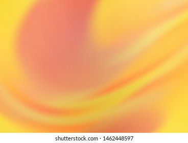 Light Orange vector glossy abstract template. Glitter abstract illustration with an elegant design. The template for backgrounds of cell phones.