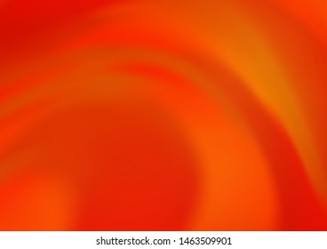 Light Orange vector glossy abstract template. Shining colorful illustration in a Brand new style. The best blurred design for your business.