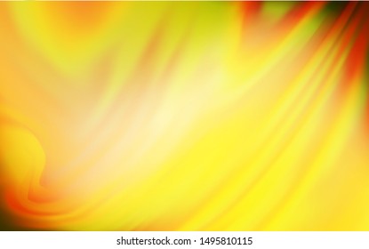 Light Orange vector glossy abstract background. An elegant bright illustration with gradient. Background for a cell phone.