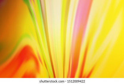 Light Orange vector glossy abstract backdrop. New colored illustration in blur style with gradient. New style design for your brand book.